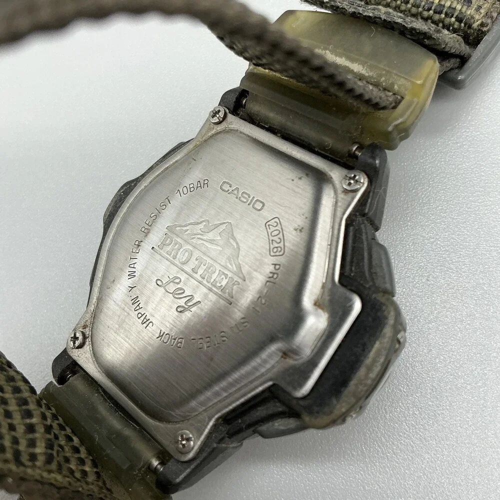 Casio Pro Trek 2026 PRL-21 Mens Watch 46mm Digital NOT RUNNING FOR PARTS